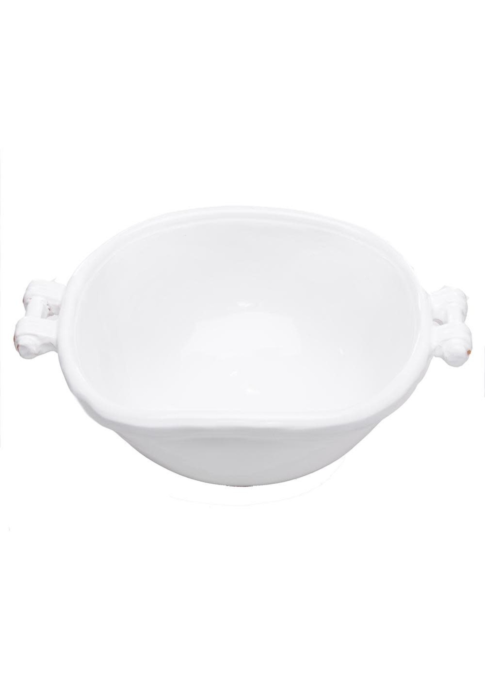 Jordans White Handle Bowl Large