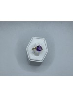 Jordans Amethyst with Double Diamond Ring