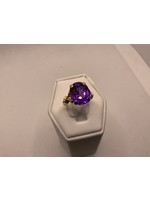 Jordans Amethyst Lg Birthstone Ring 10k