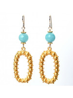 Wendy Perry Designs Captiva Aqua Earring