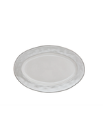 Skyros Designs Azores Greige Shimmer Small Oval Platter