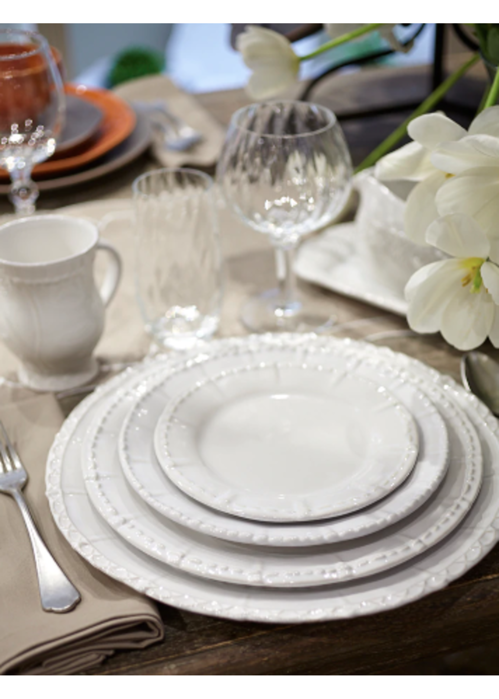 Skyros Designs Historia Paper White Dinner