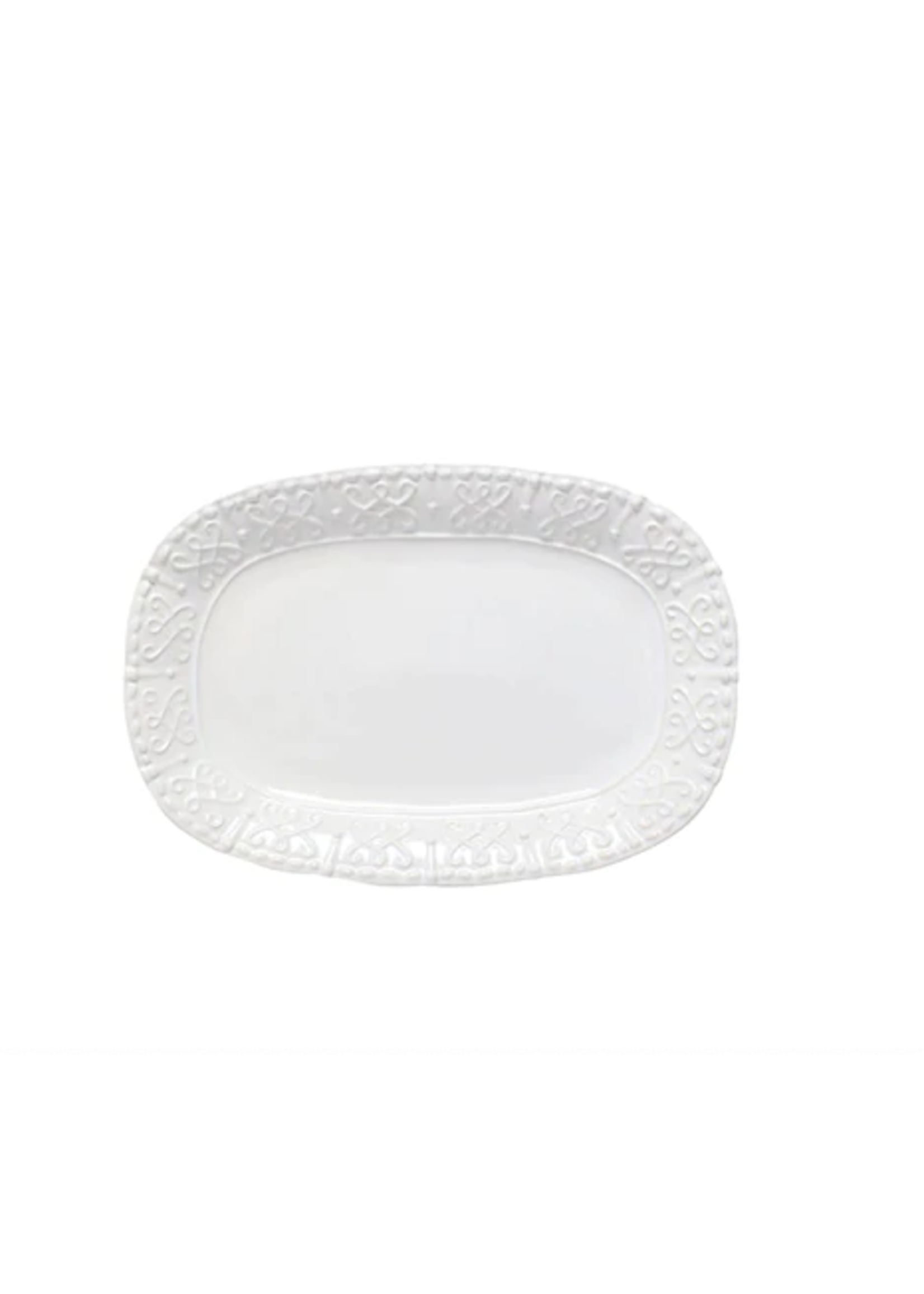 Skyros Designs Historia Paper White Small Platter