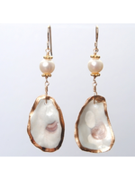 Wendy Perry Designs Pearl Oyster Earring