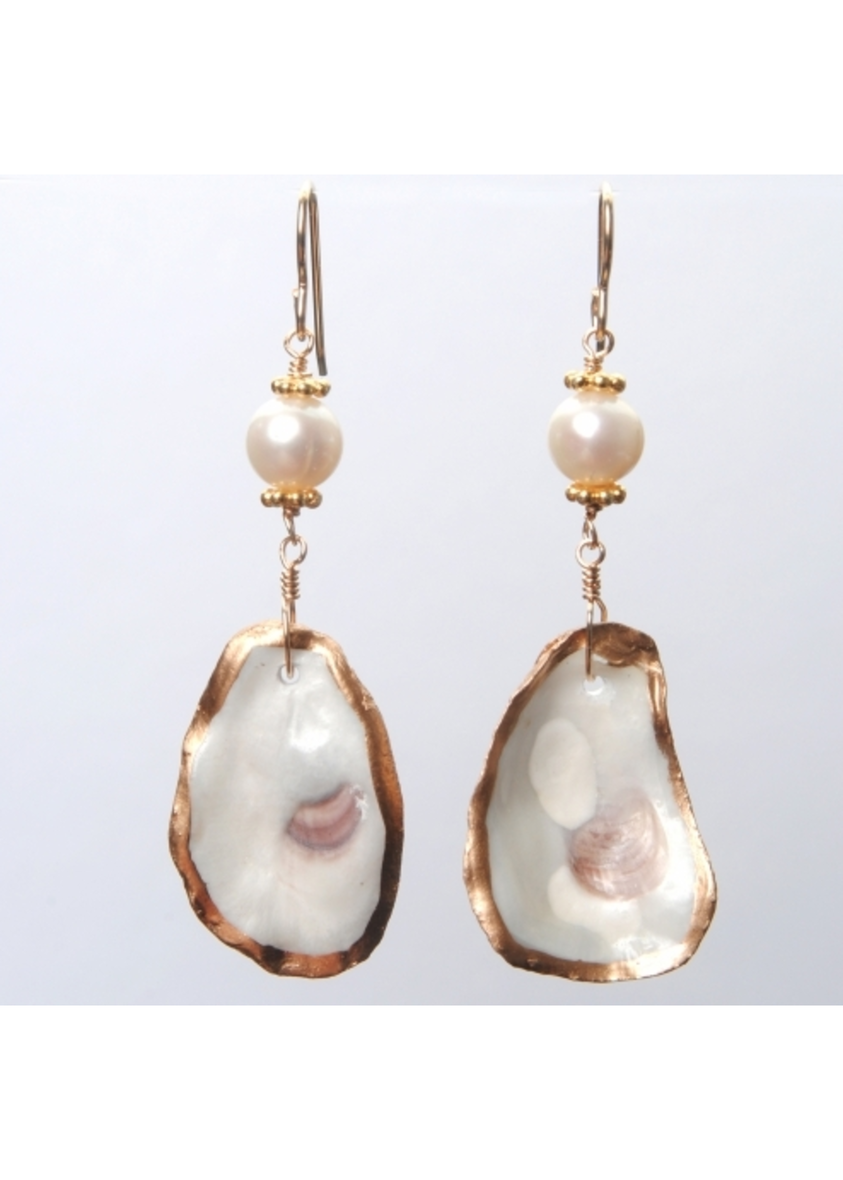 Wendy Perry Designs Pearl Oyster Earring