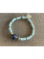 Wendy Perry Designs Mint Playa Chinoiserie Bracelet