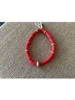 Wendy Perry Designs Red Riviera Bracelet