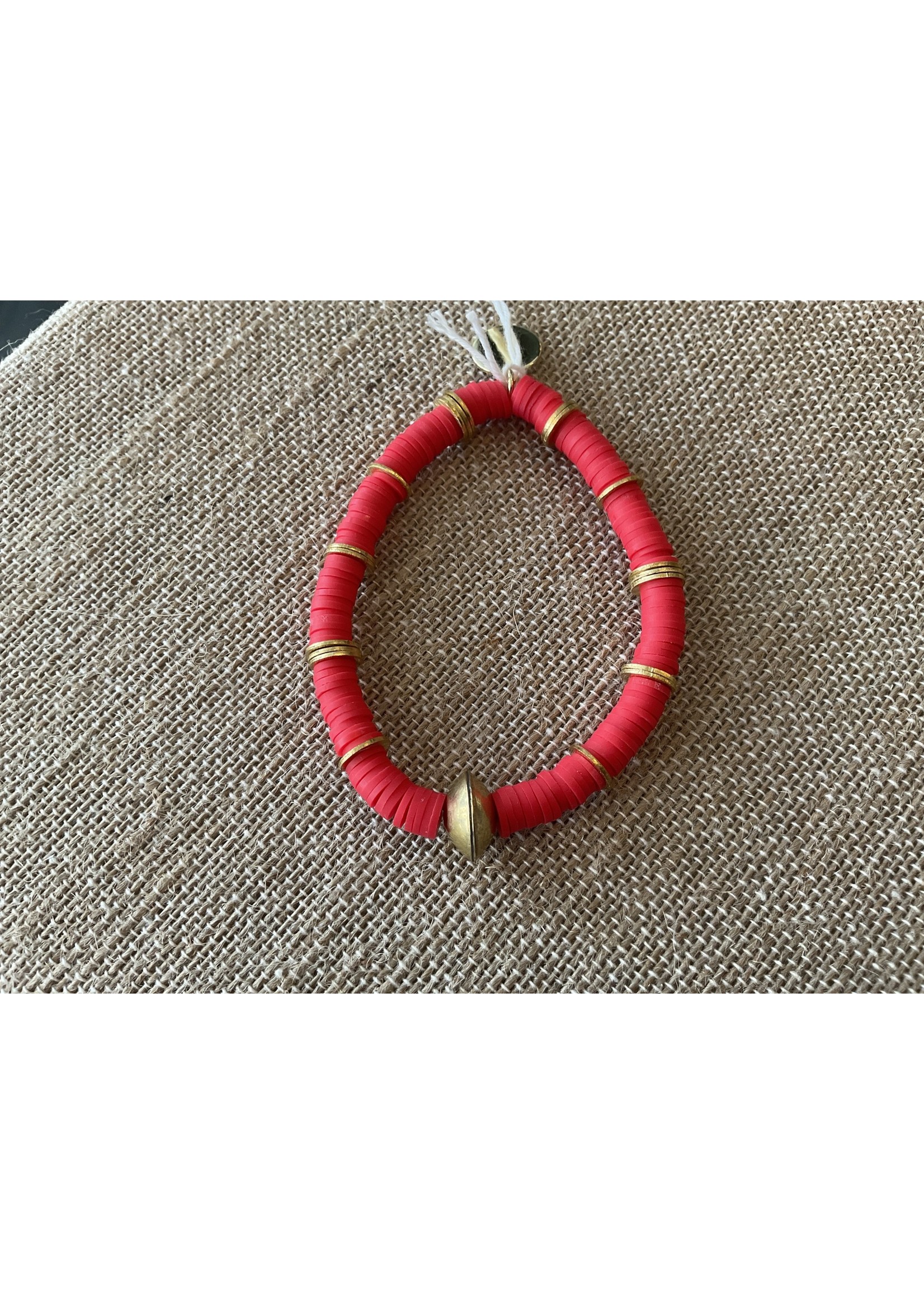 Wendy Perry Designs Red Riviera Bracelet