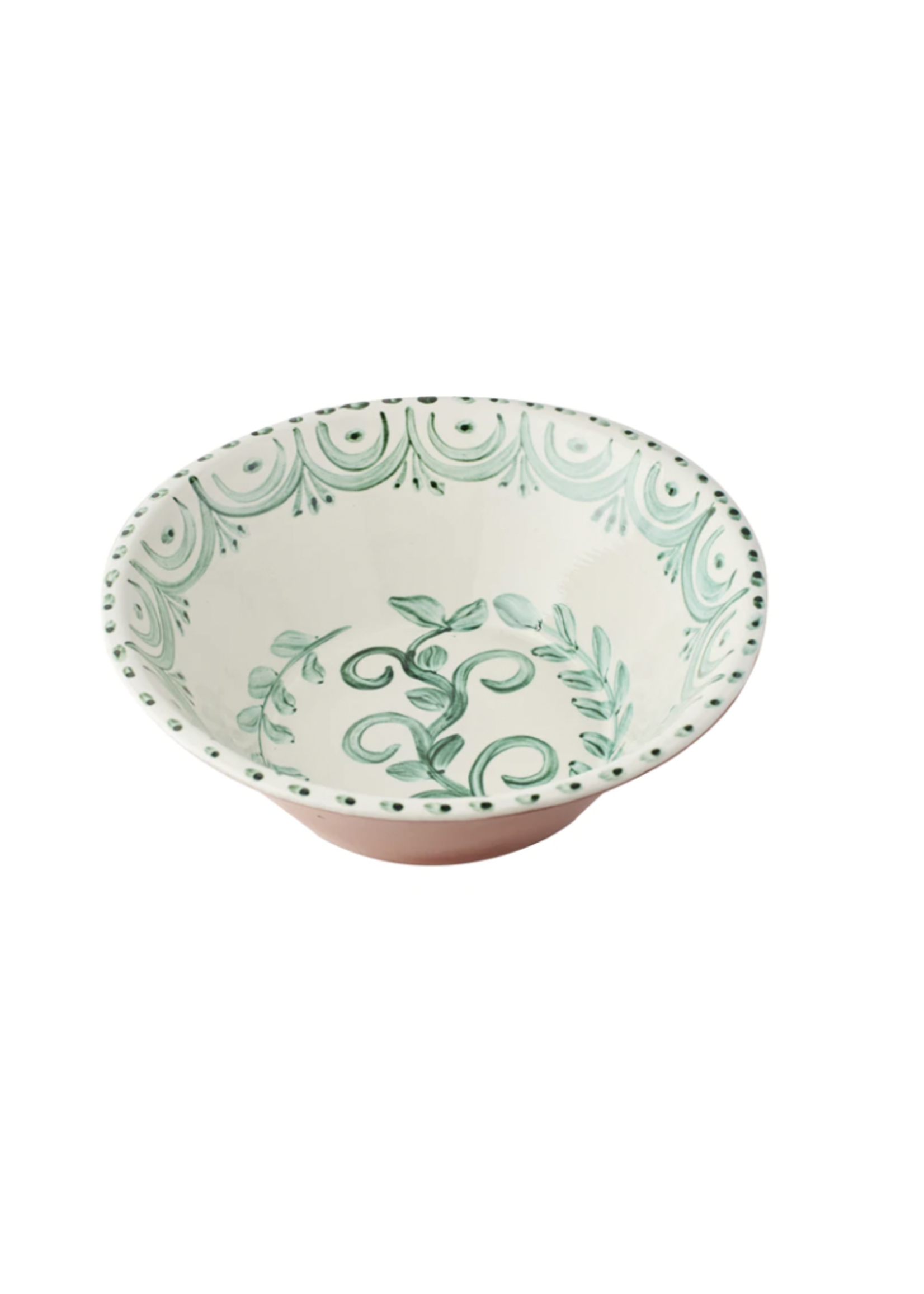 Jordans Medium Green Serving Bowl