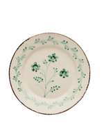 Jordans Green Floral Dinner Plate