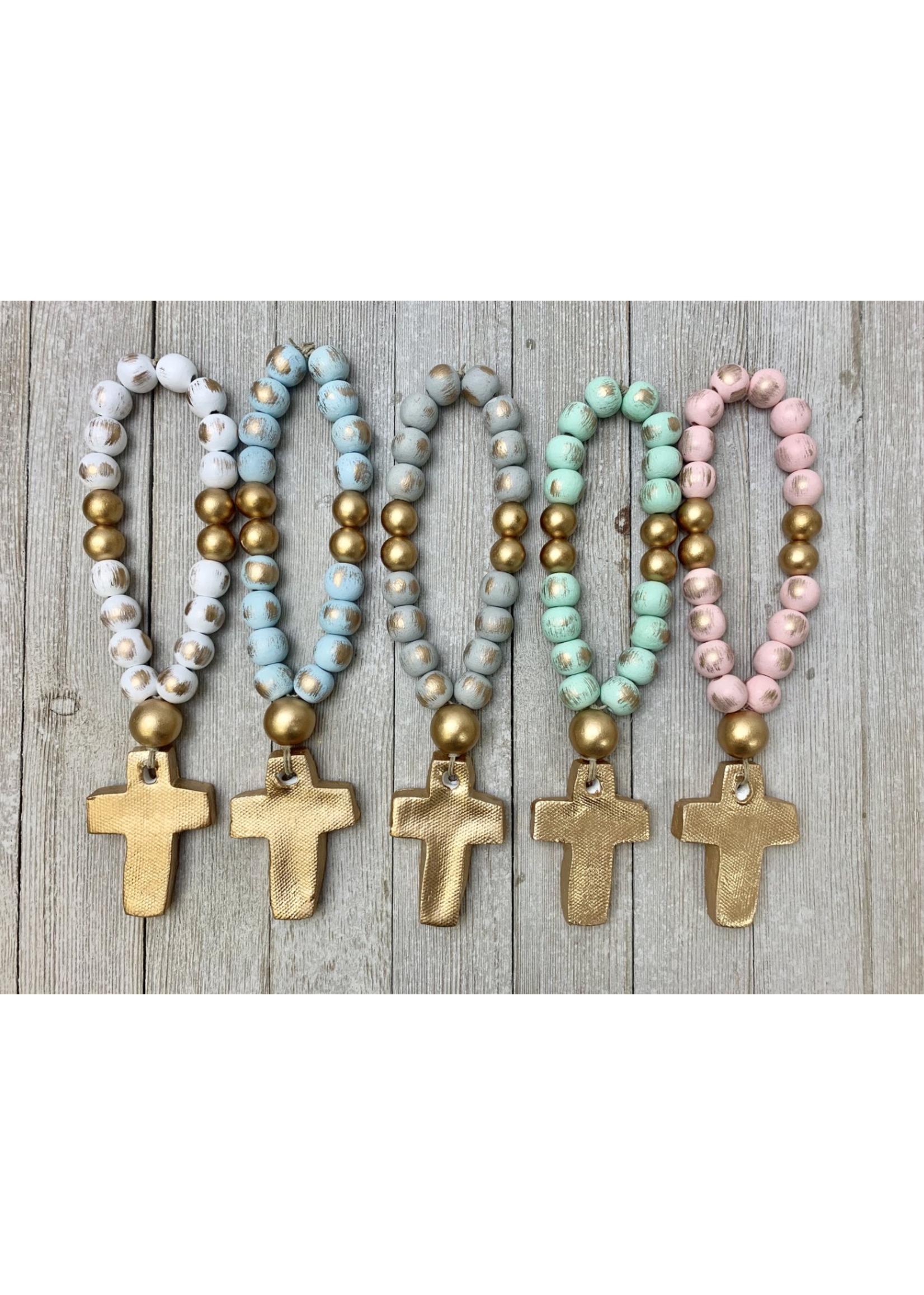 Blessing Beads With Cross 