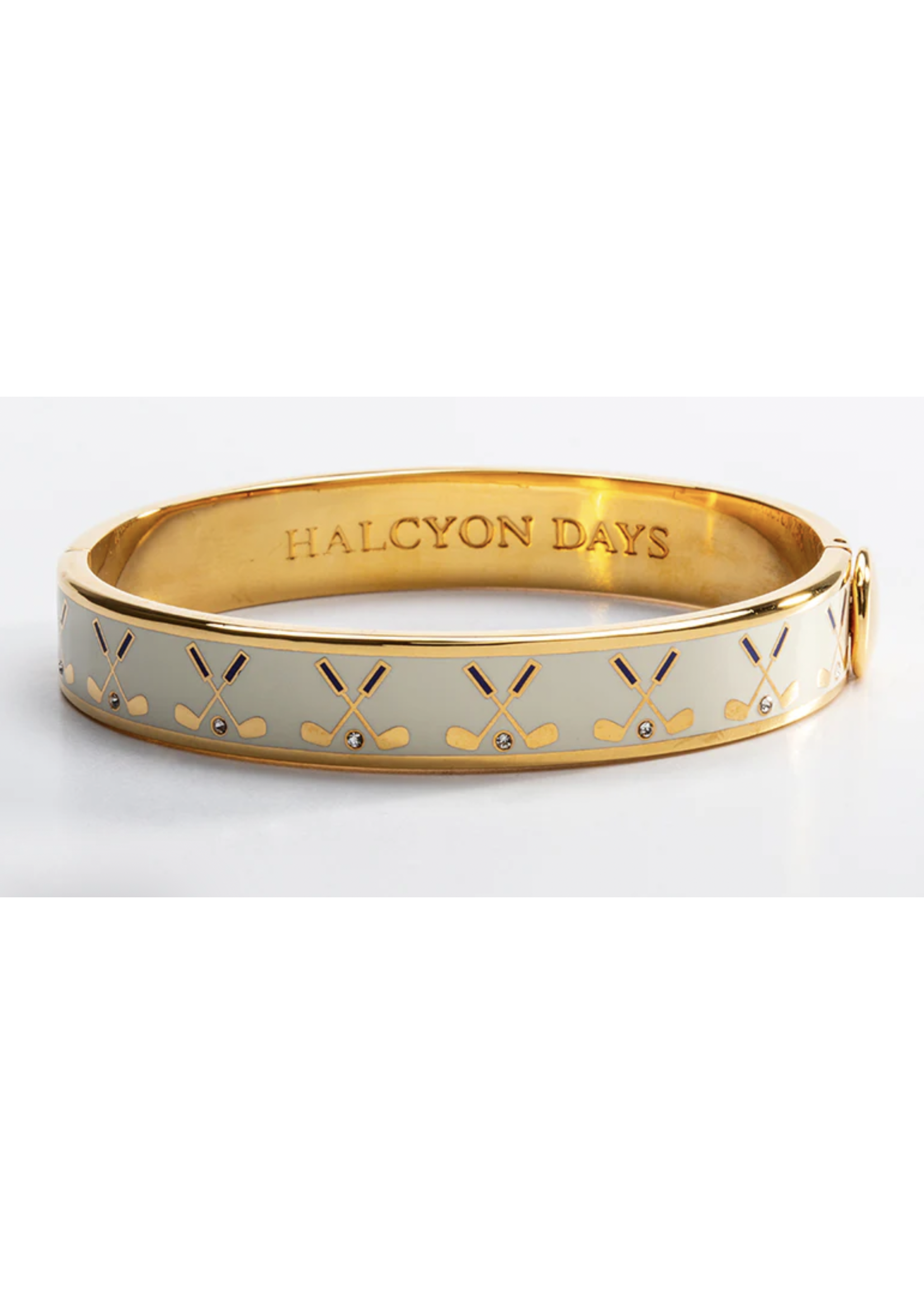 Halcyon Days Golf Club Cream Hinged