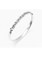 Jordans Slim Forget Me Not Bangle -  Hinged