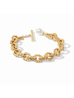 Julie Vos Marbella Link Bracelet Pearl