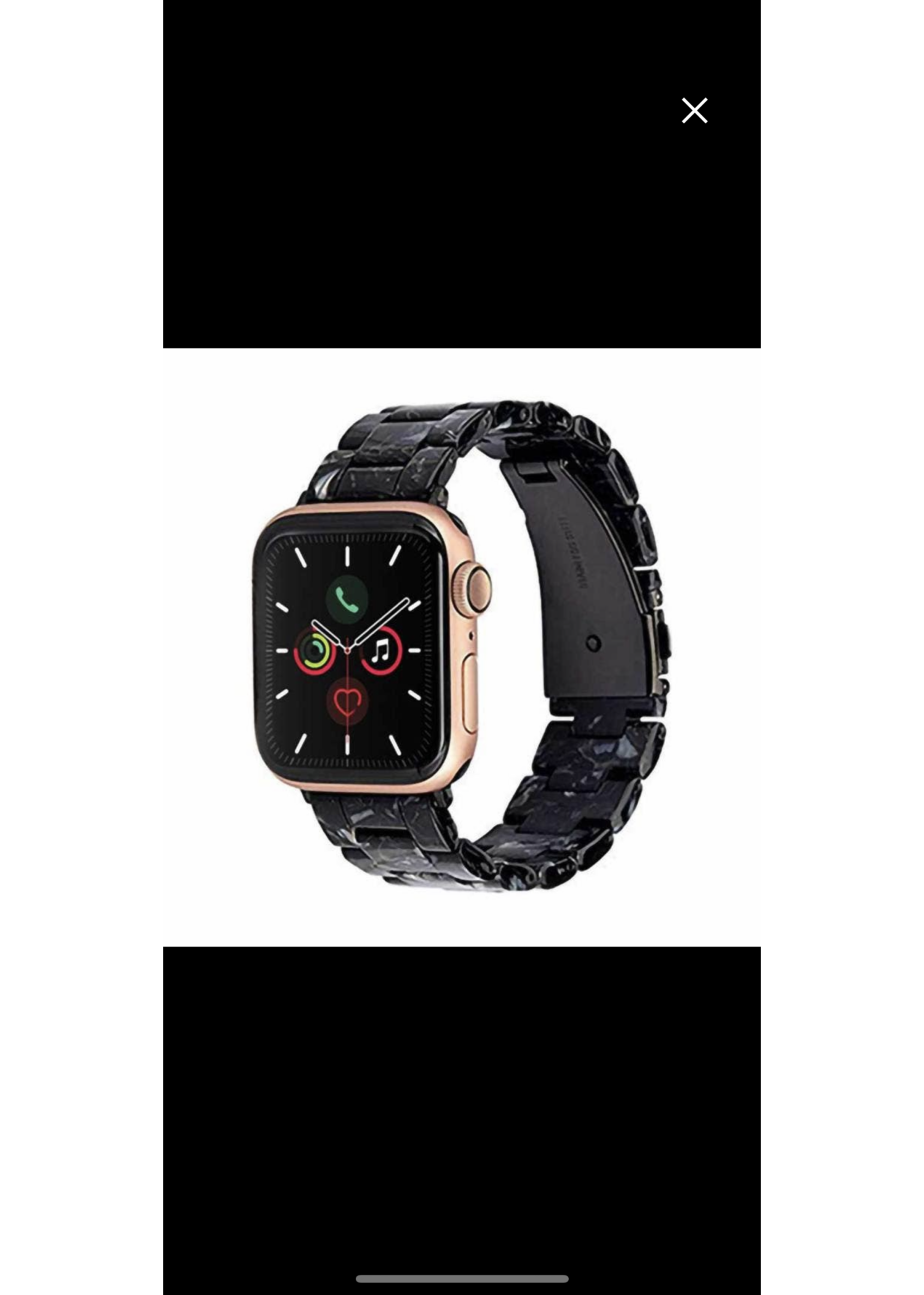 Jordans Apple Watch Band Tortoise