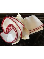 Jordans Red Trim Napkin