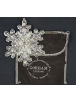 Gorham Estate Gorham Sterling Snowflake Ornaments