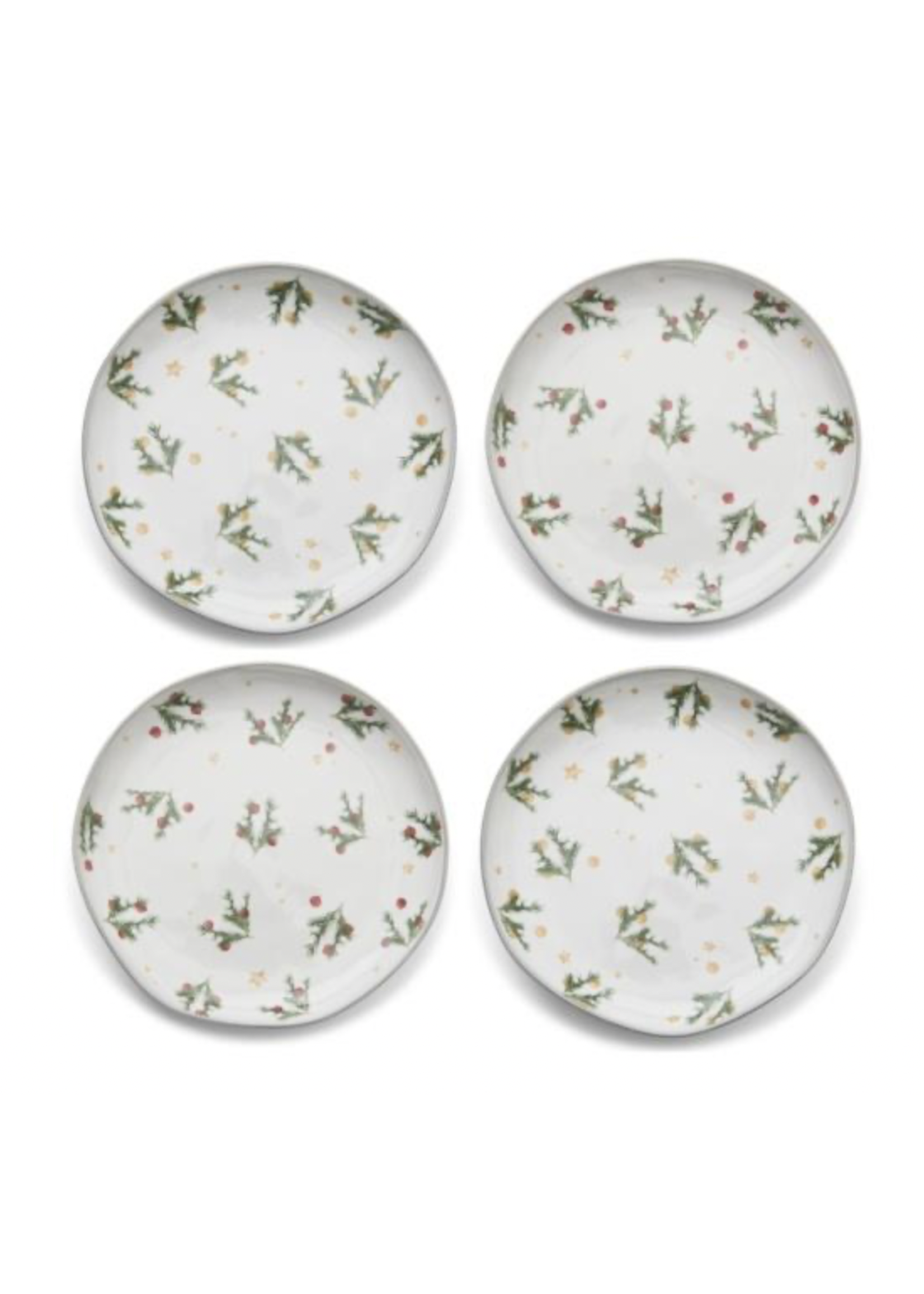 Skyros Designs Estrela Appetizer Plate Set of 4