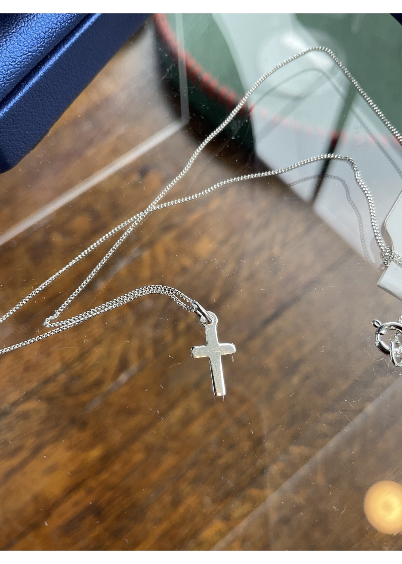 Jordans Baby Cross Necklace Sterling