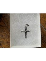 Jordans Reversible Sterling Silver Cross