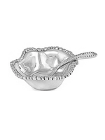 Beatriz Ball Giftable Organic Pearl Bowl with Spoon