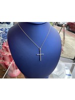 Jordans .16 cttw Diamond Cross Pendant 10k