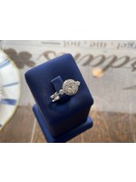 Jordans Bridal Cluster Ring 0.85 cttw 14kwg