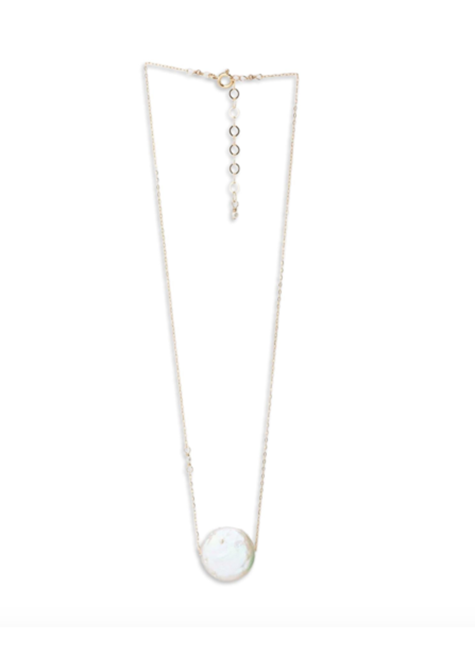 J Mills Coin Pearl XL Necklace
