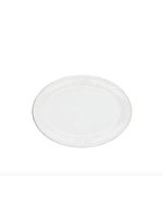 Skyros Designs Isabella Pure White Small Oval Platter