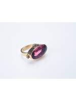 Wendy Perry Designs Oval Cut Pink Tourmaline Ring