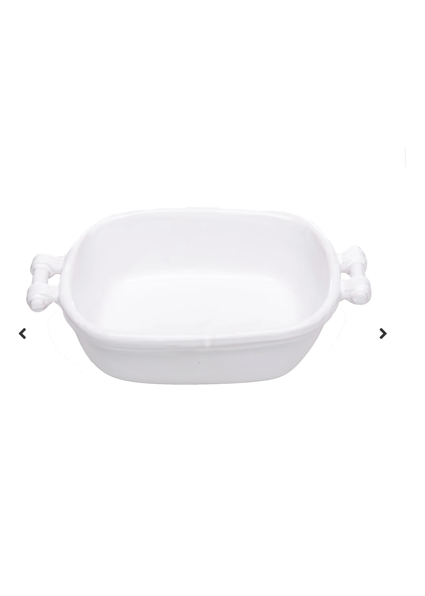 Jordans Small White Handle Casserole 12.5in 1.5 qt