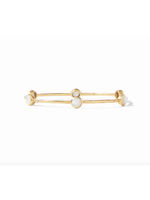 Julie Vos Milano Bangle Gold Mother of Pearl - Medium