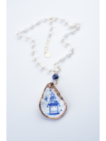 Wendy Perry Designs Pagoda Oyster Necklace