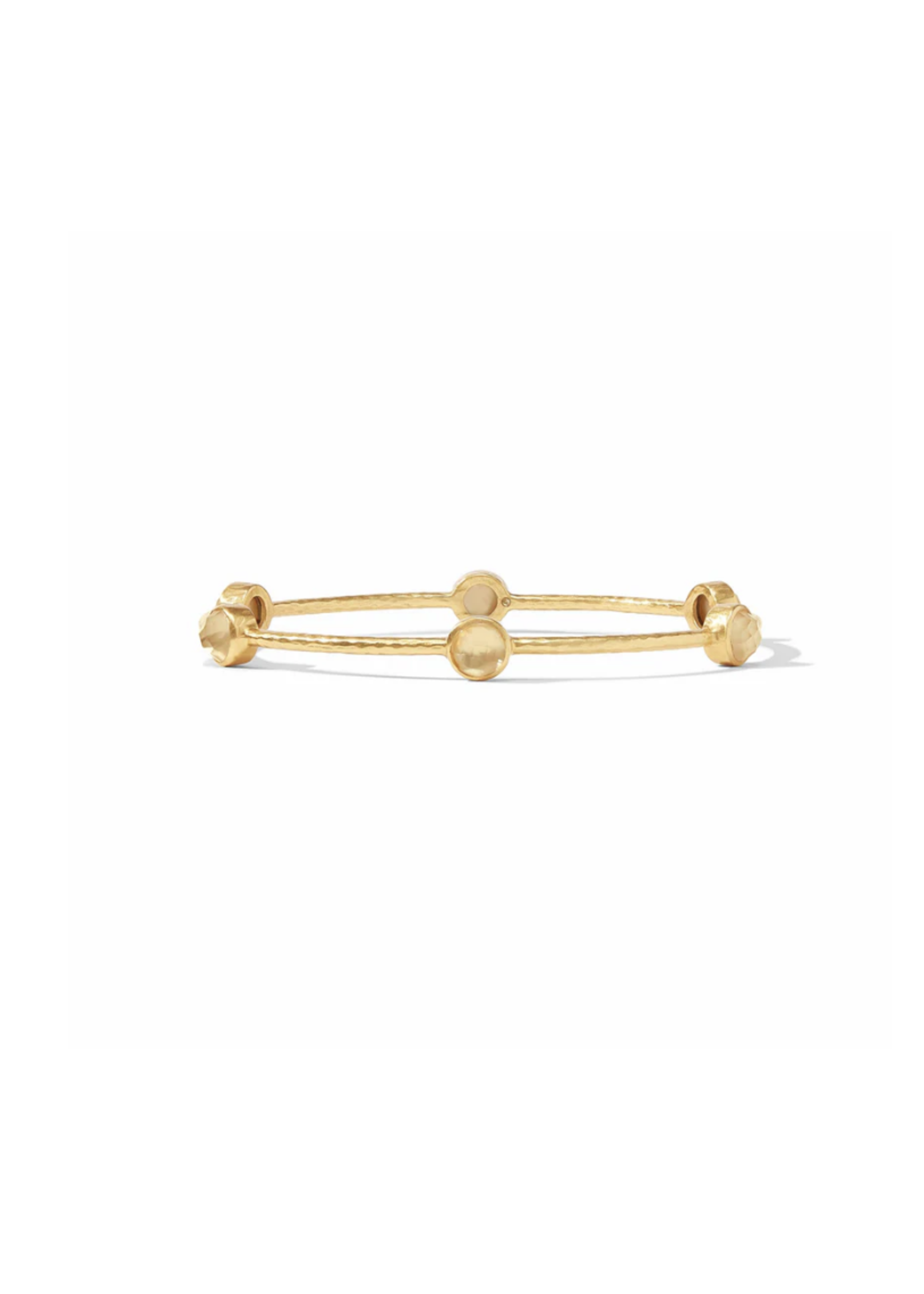 Julie Vos Milano Lux Bangle Champagne Small