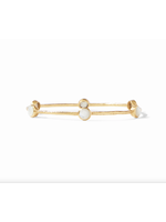Julie Vos Milano Bangle Gold Mother of Pearl - Small