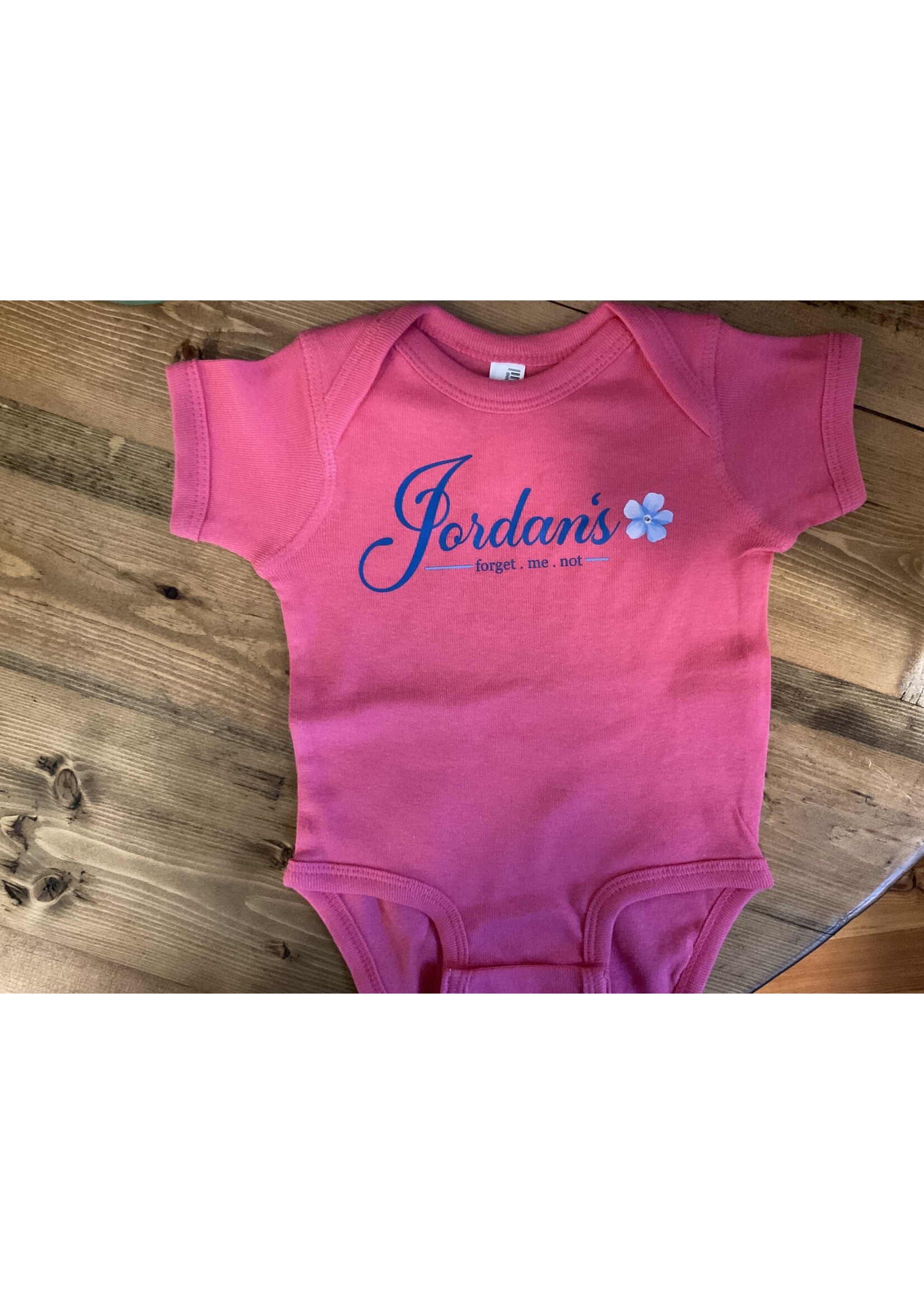 Jordans Jordans Baby Onesie Pink