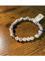 Kackys Kollection Blue and White Bracelet - Lolly