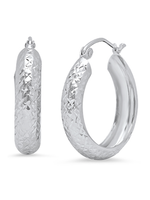 Jordans 10kw 23mm Diamond Cut Hoops