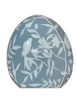 Jordans Soft Blue Chinoiserie Egg 12 in