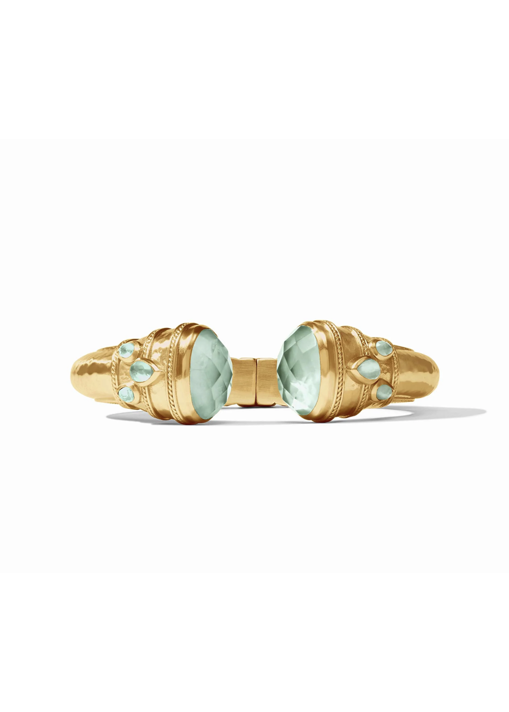 Julie Vos Cannes Cuff Aquamarine Blue