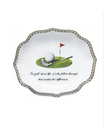 Mottahedeh Golf as in Life Ring Tray