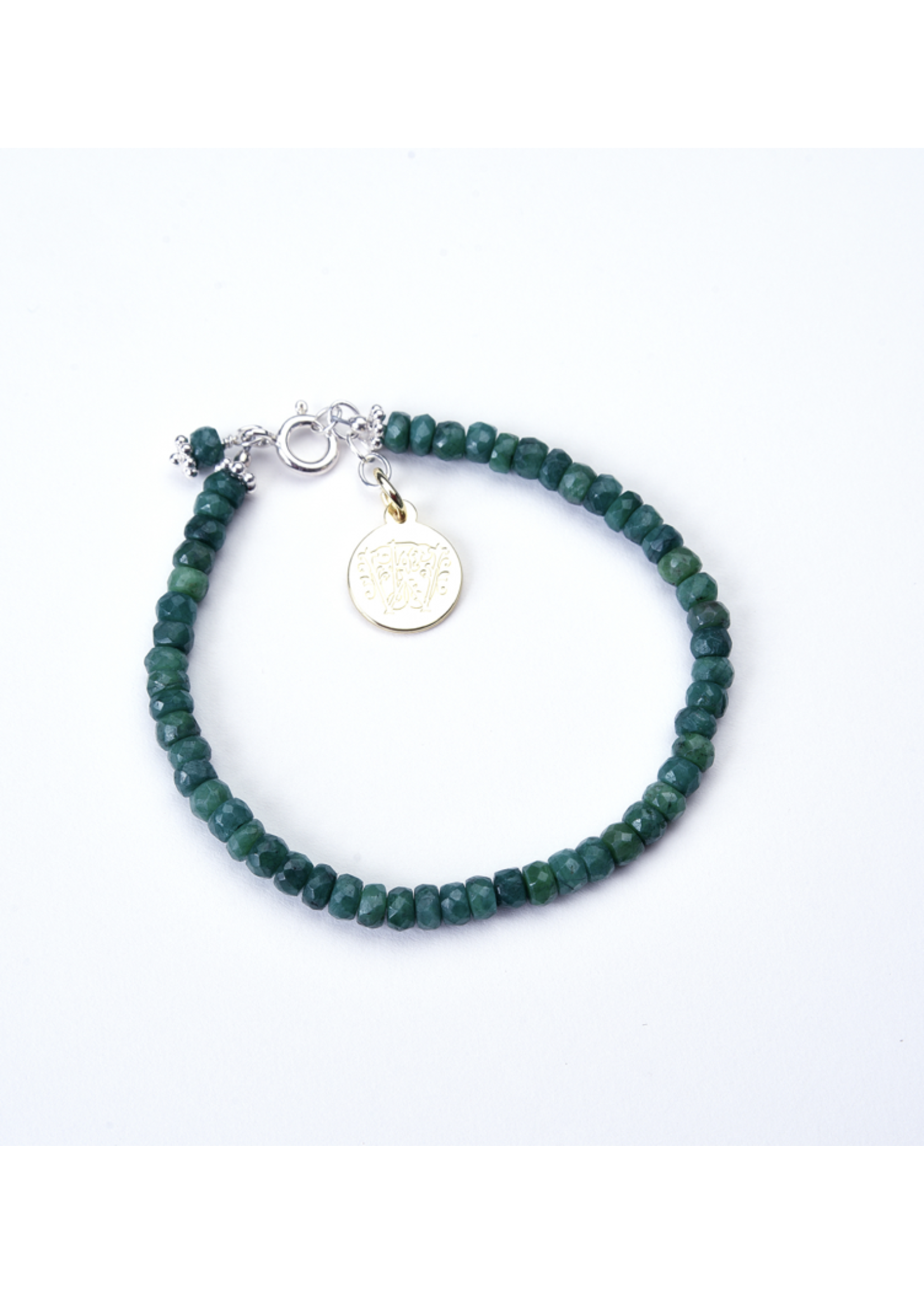 Wendy Perry Designs Gemma Birthstone Bracelet Emerald May