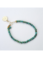 Wendy Perry Designs Gemma Birthstone Bracelet Turquoise December