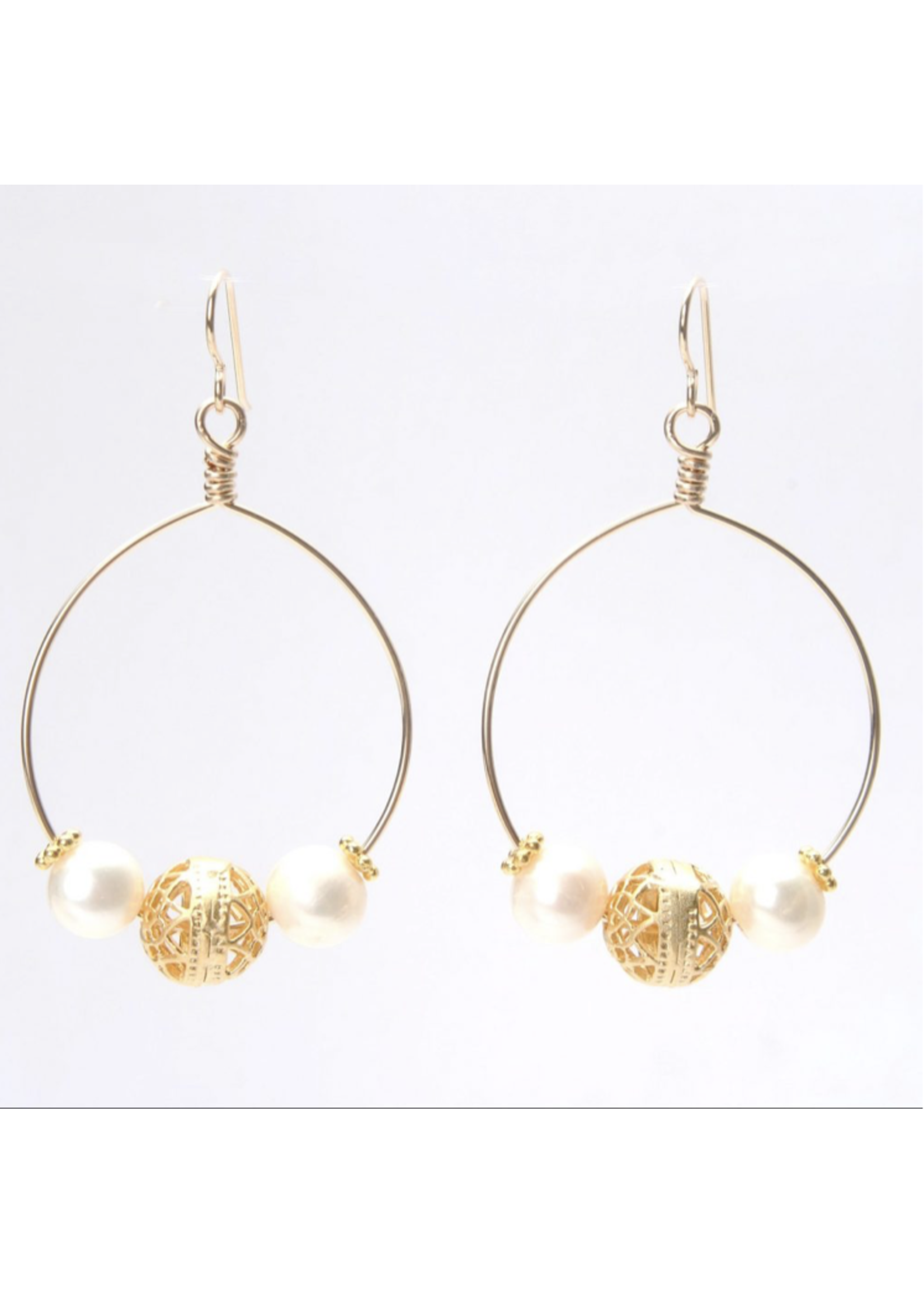 Wendy Perry Designs GP Pearl Isabel Cristina Earring