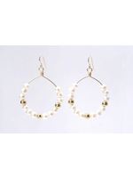 Wendy Perry Designs Pearl and Gold Cristina Earring