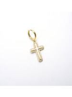 Wendy Perry Designs Gold Cross Charm