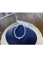 Wendy Perry Designs 6mm Silver Big Rock Pearl Bracelet