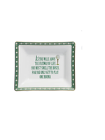 Mottahedeh Fairway of Life Golf Trinket Tray