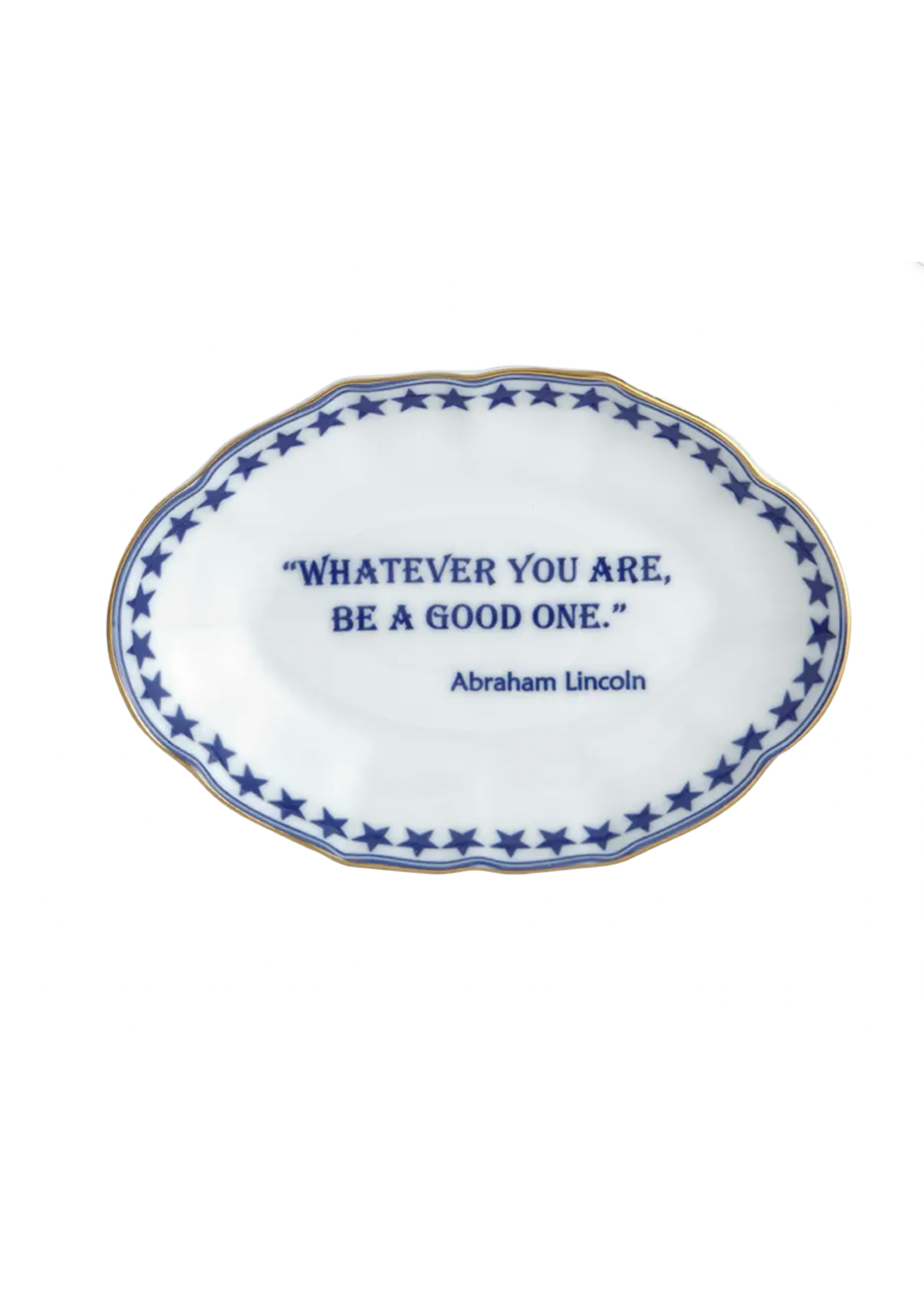 Mottahedeh Lincoln Good One Ring Tray