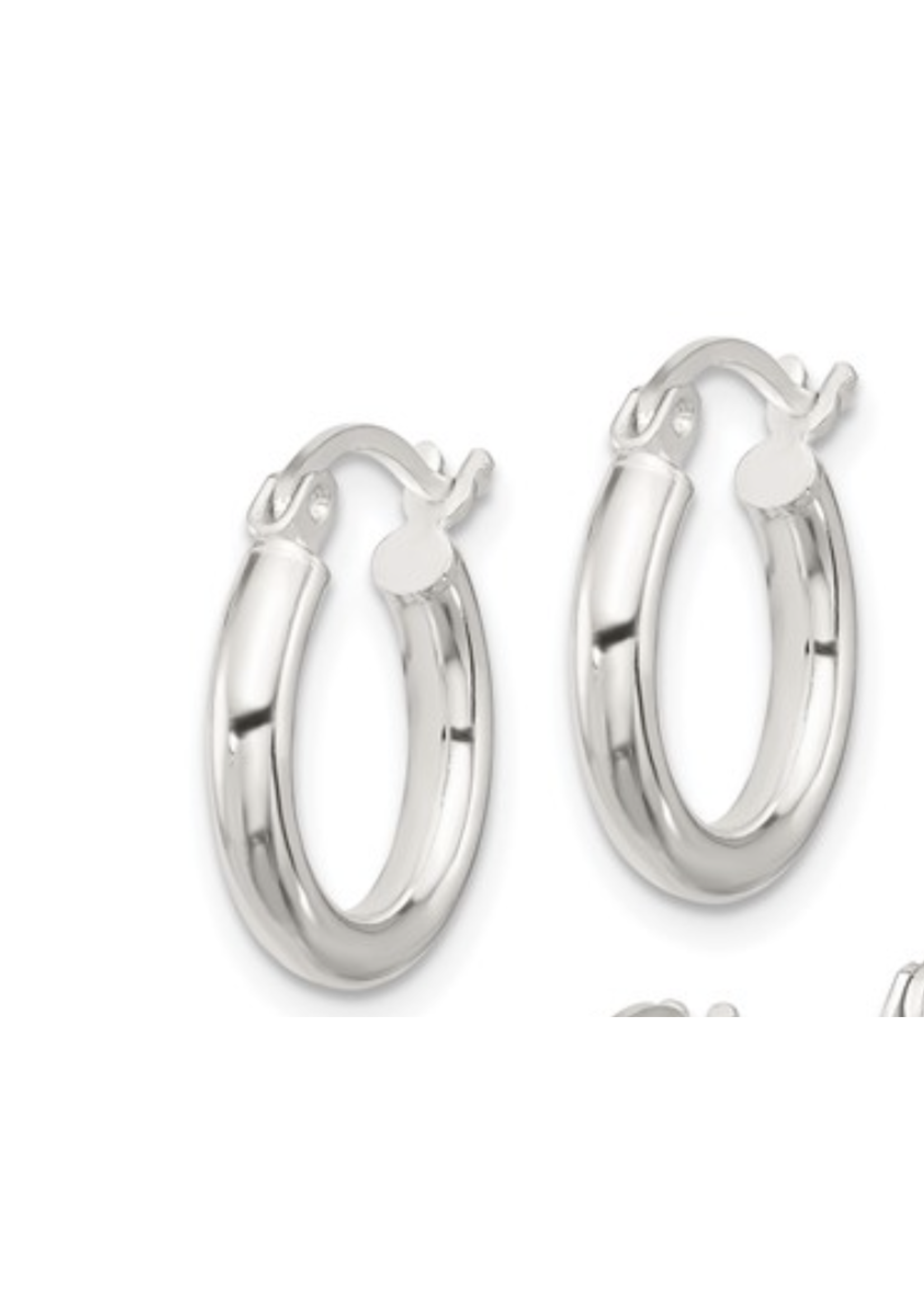 Jordans Sterling Huggie Hoops